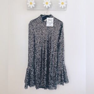 Free People Shimmering Sequin Party Dress size XS